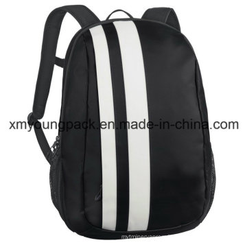 Fashion Black Tarpaulin Travel Laptop Backpack